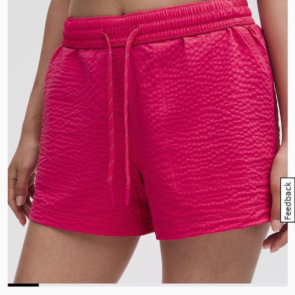lululemon athletica Pants - Lululemon Athletica Hot Pink Athletic Shorts
